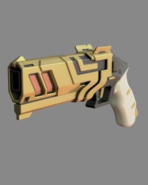VALORANT – Agent Chamber Revolver | 3D Printable Model
