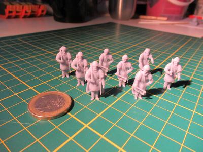 Viking Axemen and Coxwain