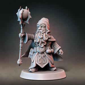 Gnome Wizard Sorcerer Type A w/ Modular Hands (Presupported)