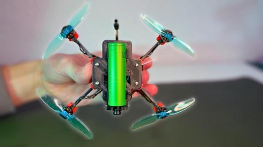 18650 Micro Foldable FPV Drone