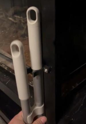 PEPPRIG Ikea broom holder