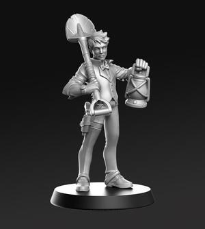 Arthur - Investigator- 32mm - DnD -