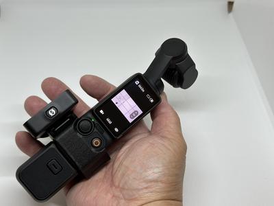 Simple Clip - DJI Osmo Pocket 3 cold shoe - Print-in-place