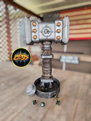 WoW Doomhammer Dice Tower