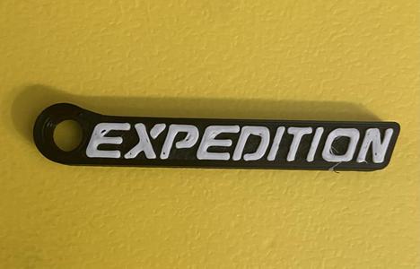 Ford Expedition Logo Keychain