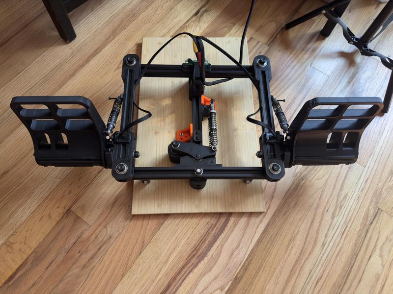 Rudder pedals sensor mount (TLE5010)