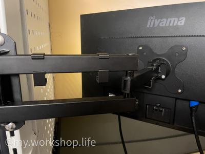 Bontec cable holder for single and double arm