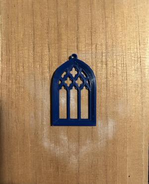 Gothic Arch Window (Quatrefoil) 
