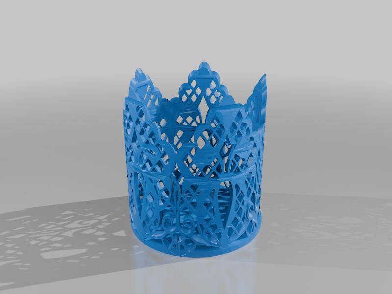 Lace Candle Holder