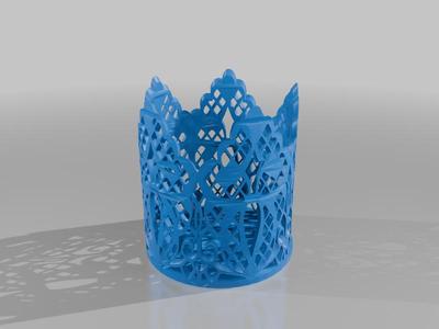 Lace Candle Holder