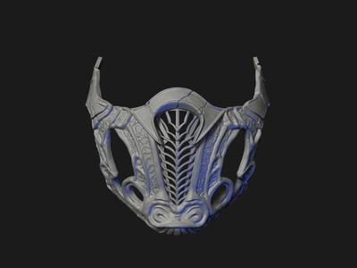 Sub Zero Mask from Mortal Kombat