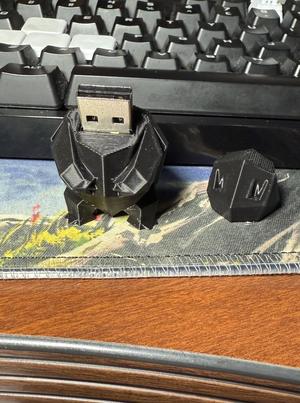 Low Poly Squirtle USB