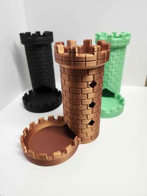Medieval Dice Tower Peg Edition