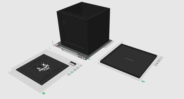 Spendenbox (inkl. LED-Front)