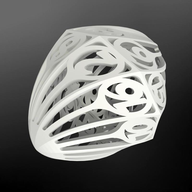 Twisty Spindle d20