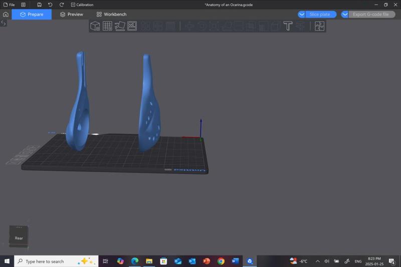 Anatomy of a Double Chambered Ocarina