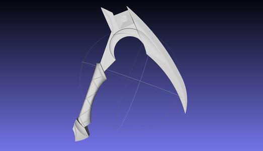 League Of Legends KDA Akali Kama Printable Model
