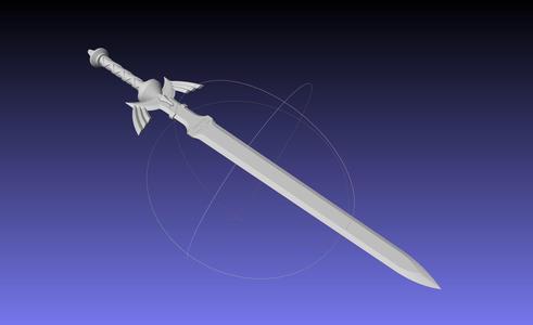 Zelda Master Sword Printable Assembly
