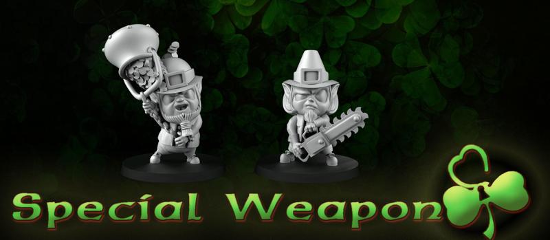 Special weapon leprechauns