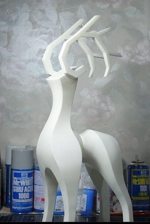Deer Creature Figure Fan Art Toy