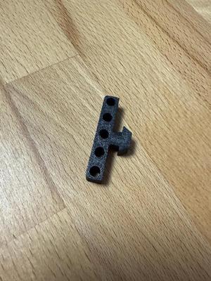 PTFE TubeDock for 4040 extrusion   