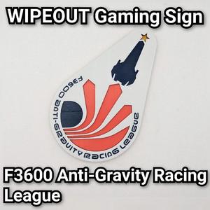 Wipeout Anti Gravity Racing League sign   