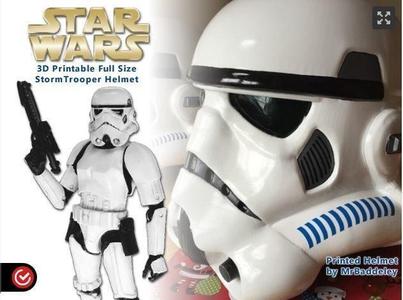 Full Scale Stormtrooper Helmet wearable