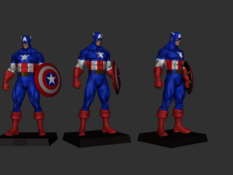 Captain America Eaglemoss Style