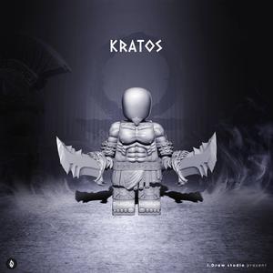 Lego Minifigures Custom - Kratos - Ghost of Sparta