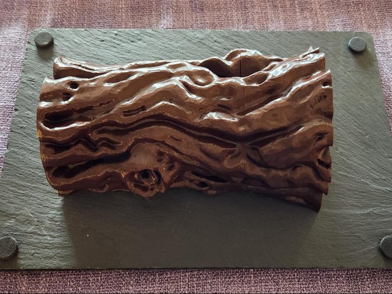 Aquarium Log Cave