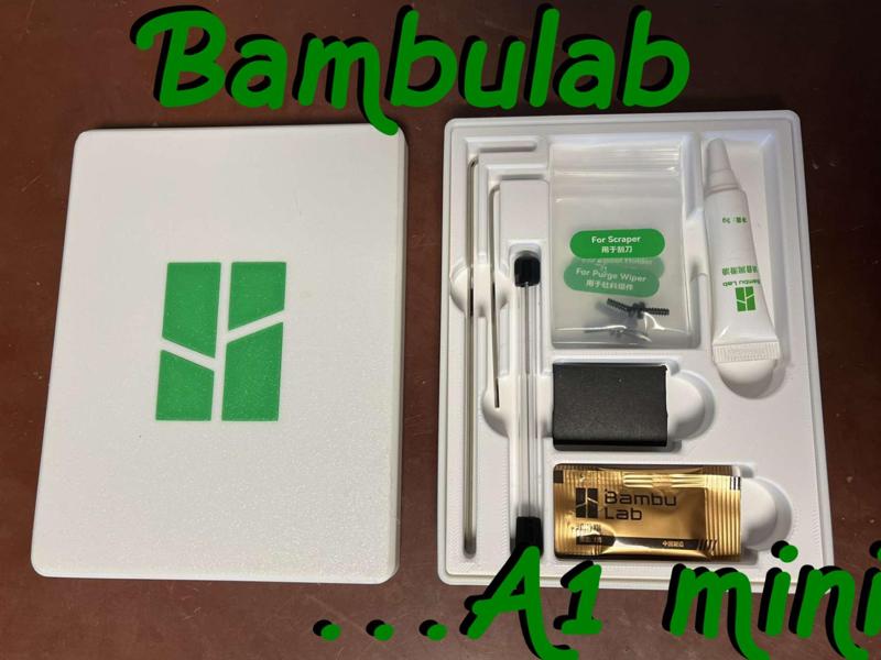 Tool box for Bambulab A1 mini/ A1 /P1P for 2025