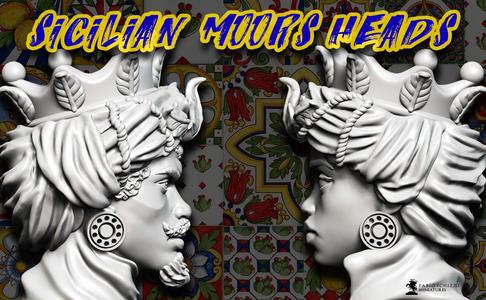 Sicilian Moor's Heads