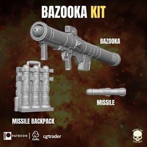 Bazooca Kit for action figures
