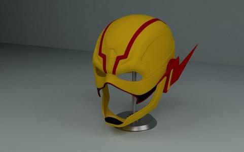 Reverse Flash Mask from Injustice 2 DC Cosplay Flash Helmet