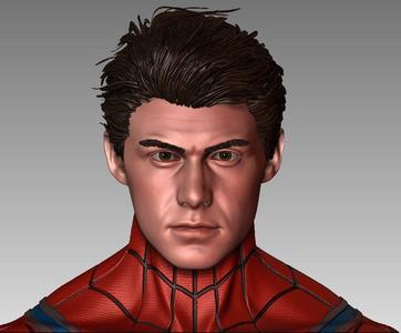 Insomniac Playstation Peter Parker Headsculpt Mafex Legends