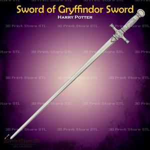Sword Of Gryffindor Cosplay  Harry Potter  - STL File