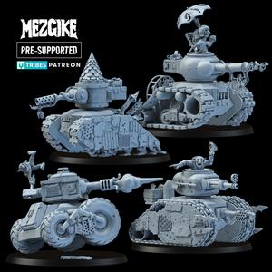 Runt tanks (multipart set)