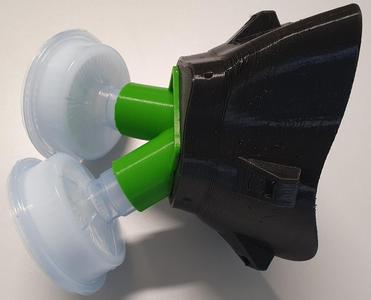 Twin-Filter Socket for Corona-Mask