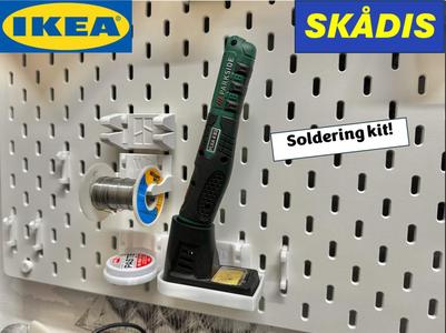IKEA Skådis soldering pen holder