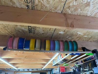 Filament Spool Ceiling Rack Bracket Mount Storage