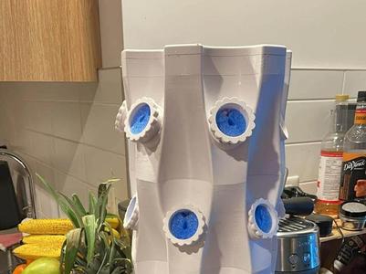 Tha Aura Tower - A Stylish Hydroponic Garden