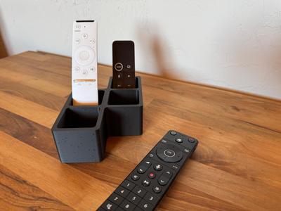 Remote control holder - 4 trays