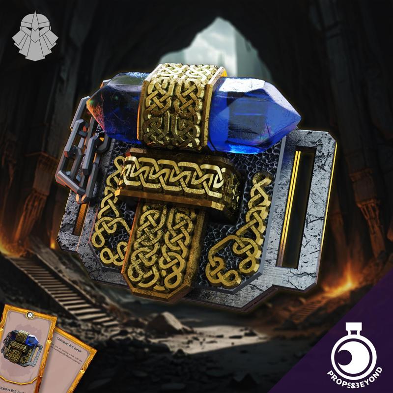 Dwarven Belt Buckle