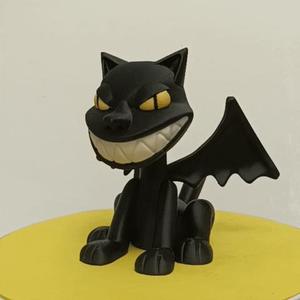 Demonic cat...