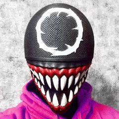 Squid Game Mask - Soldier Venom Mask Fan Art