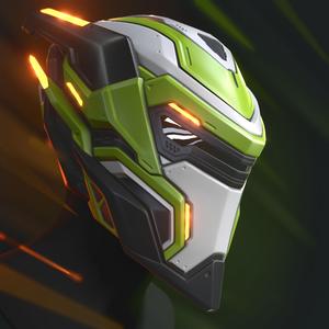 Cyber Satyr - COSPLAY SCI-FI HELMET - DIGITAL STL FILE FOR 3D-PRINTING