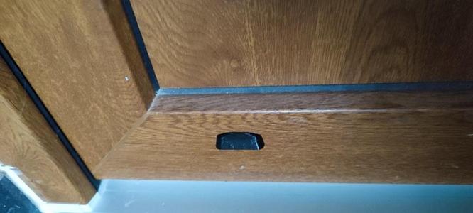 Door ventilation part