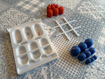 TicTacToe 3D - Mini Game - With print in place box