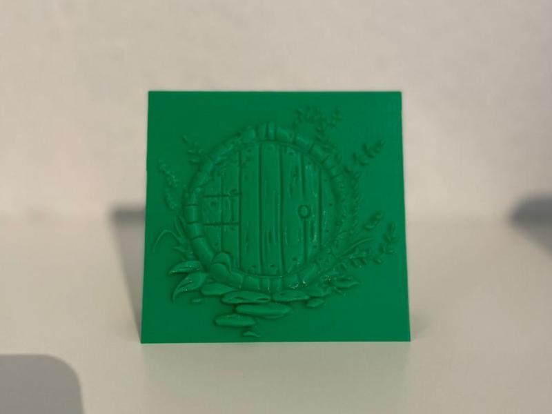 Hobbit Home Door Relief 