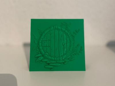 Hobbit Home Door Relief 